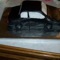 Car Birthday Cake Ok, here is my version of a 1997 chevy cougar! lol I know it looks sad as a cougar but the boy that received this for his birthday said he...