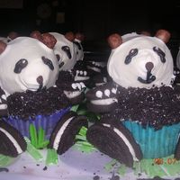 Tyler Picked Panda's Tyler really wanted these Panda's for his birthday! They turned out cute!