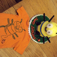Doodle Bug A friend wanted me to re-create the Doodle bug drawing on her sons' favorite shirt. He was estatic to see it brought out on his...