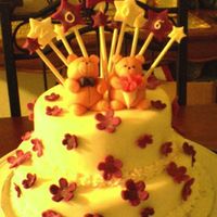 Gabby & Nellie's Prom Cake My second cake for both of my daugther's prom. Thanks for looking.