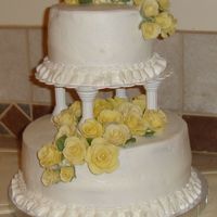 Course Iii Final Cake This cake was nothing but trouble from the start!! Didn't let it cool long enough, so I had giant chunks out of it!! Toba Garrett'...