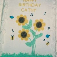Singing Flowers From Wilton Cake book