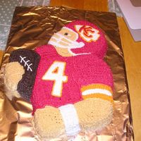 Kansas City Chiefs I made this for my hubby's boss who is a HUGE fan.