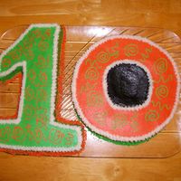 #10 Cake This is for our pastor's 10th anniversary as our pastor (tomorrow). We are having a cookout at his place and he knows nothing of the...