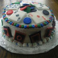 Poker Cake 