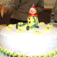 Wilton I, Cake 2 Loved making the clown. So much fun for a beginner.