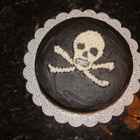 Pirate Cake I used the transfer method to make this design. The kids I made this for really got a kick out of the pirate design. So fun and easy!