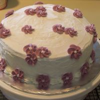 Drop Flower Cake Another cake I did for the navy cake walk.
