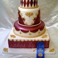 Josephine I named this cake Josephine because it is so royal :) This is my state fair wedding cake entry and I won first place. Lots and lots of...
