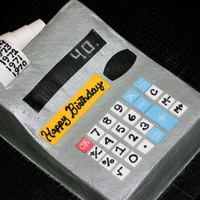 Ten Key Done for a CPA's 40th birthday.