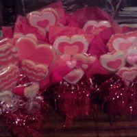 Valentine Cookie Bouquet 