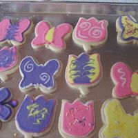 Fun Spring Flower Cookies 