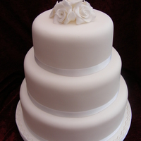 Purity Just a dummy as I had no experience of wedding cakes. Nothing fancy, just pure white
