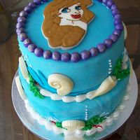 Under The Sea I was requested for little mermaid theme cake for a 6 year old girl two day before her birthday. So, little time, but just want to make it...