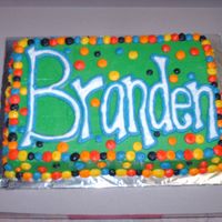 Polka-Dot Birthday 9x13 Polka Dot cake