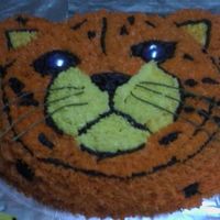 Cheetah Birthday Cake I made this cake for the little girl in our neighborhood she was turing 11. She loves Cheetahs.