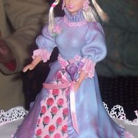 Doll Close Up A close up of the doll I made...The dress is made of fondant and the face and hands are that of the plastic doll. SwatiLog on to http://...