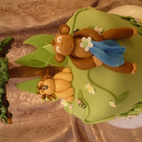 Baby Shower Safari Cake 