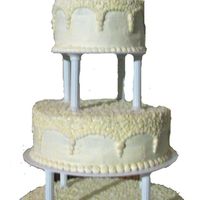 Wedding Based on a design the bride found in Wilton book.