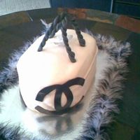 Chanel this is my first purse cake please let me know what you think and some pointers please.