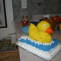 Rubber Duck Cake 2 Just another view of the Rubber Ducky Cake