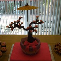 Bonzai Tree Cake I made this cake for my niece. She wanted a birthday cake with a japanese theme because she was getting ready for a trip to Japan the next...