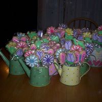 Mother's Day Cookie Bouquets I sold nine of these for Mother's Day. I could have sold more but just the nine took me all week. I'm very happy the way they...