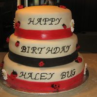 Pictur__Laby_Bug_Cake_005.jpg This was for a 2nd birthday. I made everything out of MMF. This was a fun cake.