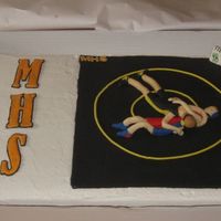 Wrestling Cake 