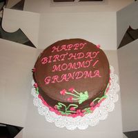 Alternate View Of Sheila's Cake Same cake, different view