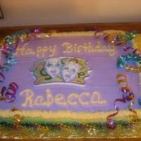 Mardi_Gras_Cake.jpg mardi gras colors birthday cake chocolate w/vanilla frosting