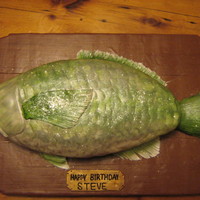 Mounted Fish Cake 