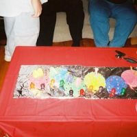 Baby Einstein Caterpillar Cake This was my first time every decorating a cake. It was for my daughter's first birthday, it's supposed to be a spinoff of the...