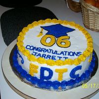 Graduation Cake I did this cake for a colleague for her son's graduation.