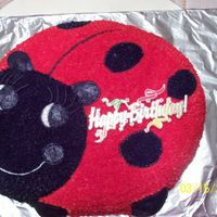 Ladybug Cake This cake was made for my niece's birthday. It was a coconut cream cake with coconut buttercream frosting. This cake is fun to make,...