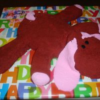 Stuffed Dog The little girl I made this for carried a dog that looked just like this one around ALL THE TIME...literally. She cried when I delivered it...