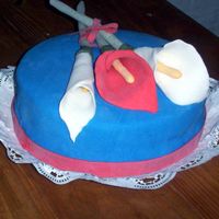 Flowers For Mom Flowers in Gumpaste, and cake in american paste.