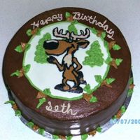 Funny Deer Birthday Made for my son-in-law's birthday. I made a funny deer because he can be kind of goofy at times. He loved it.