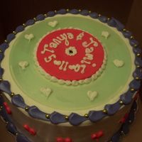 Rock And Roll Wedding Cake Record cake #2 !