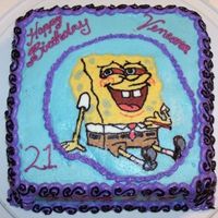 Spongebob Smokes??? This was requested. The girl wanted Spongebob smoking a cigar.