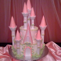 Romantic Fairytale Castle I made this for my daughter's fourth birthday. I know there are LOTS of castle cakes on CC and I looked through almost all of them to...