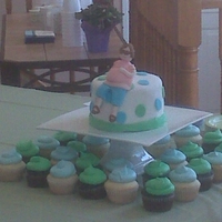 Baby Shower Cupcakes 