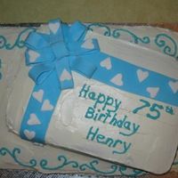 Father-In-Law's Birthday Cake I haven't done much cake decorating for the last few years so I'm a little out of practice, but I'm pleased with the way...