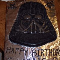 Darth Vadar I MADE THIS FOR MY NEPHEWS 6TH BIRTHDAY PARTY. IT WAS A BIG HIT