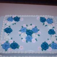 Wake Did this for the wake of a friend's relative. Didn't really know much about the deceased other than that she favored the color...