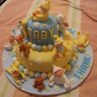 Baby Cake This cake was for the staff of the NICU ward who looked after my grandson for 9 weeks.