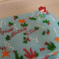Little Mermaid Cake 