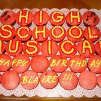 High School Musical Cupcakes 