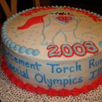 Super Plunge For Special Olympics - Side View Just to show the writing I did on the side...