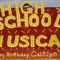 High School Musical Cake This was for my daughters bday - there wasa little mishap on the way so the icing under the C and the H is a little smudged but I think all...